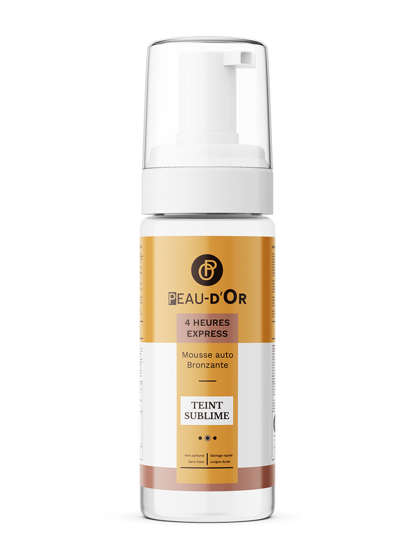 MOUSSE AUTOBRONZANTE – BRONZAGE PARFAIT, SANS SOLEIL